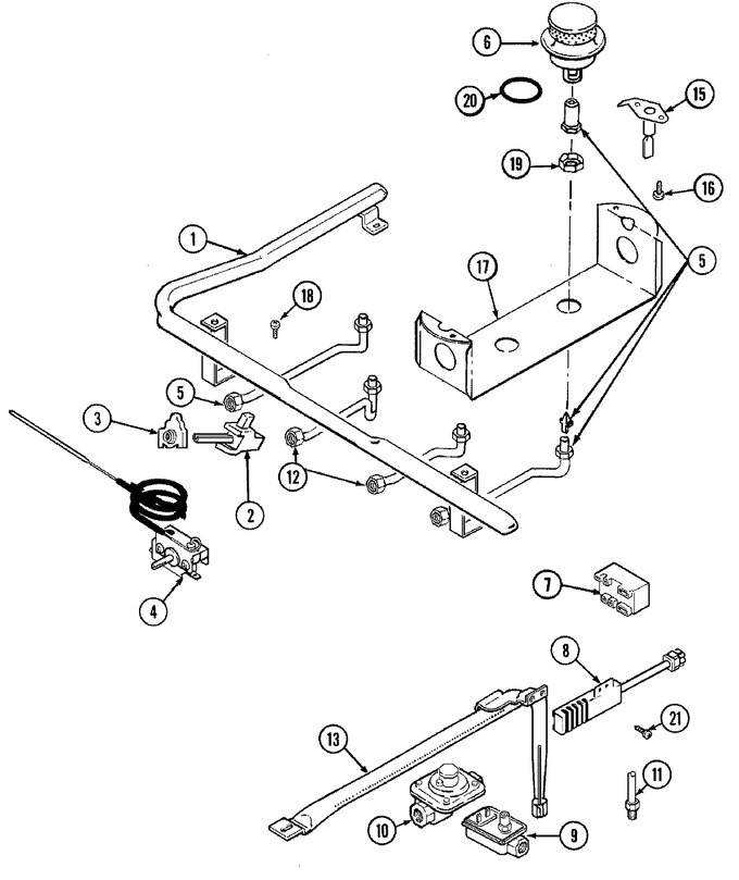 Diagram for 6157XTA