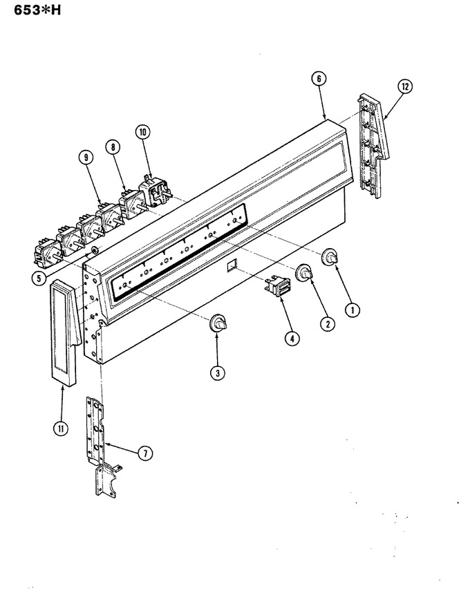 Diagram for 653WH-HV