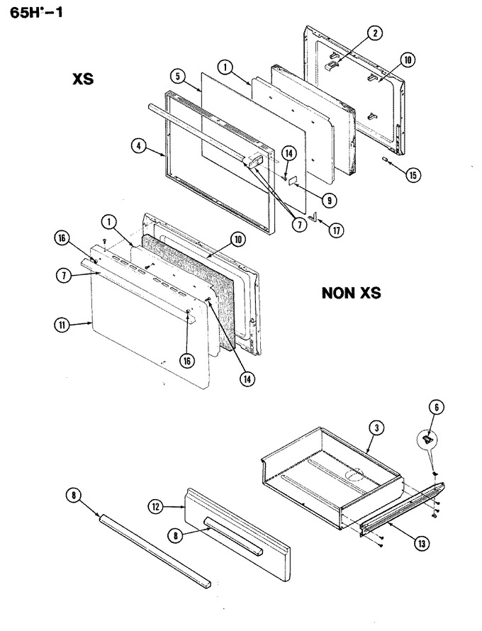Diagram for S65HA-1XS-AX