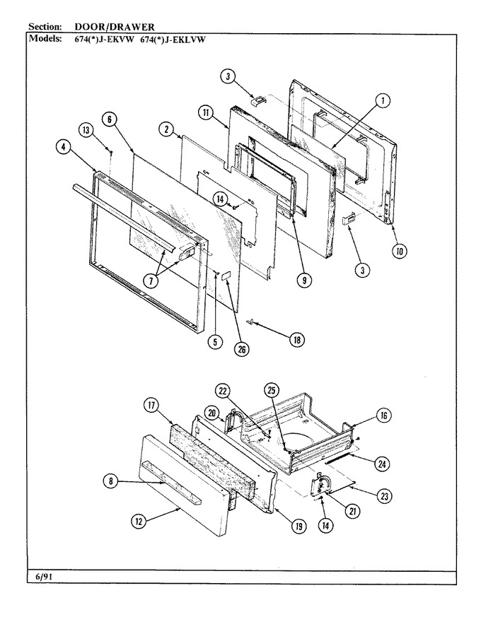 Diagram for 674AJ-EKLVW