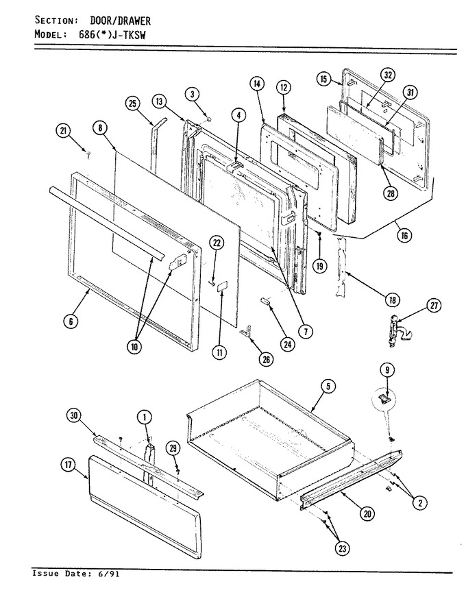 Diagram for 686AJ-TKSVW