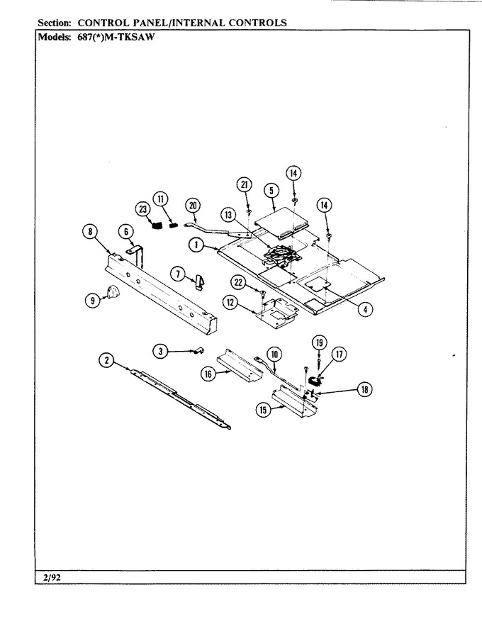 Diagram for 687AM-TKSAW