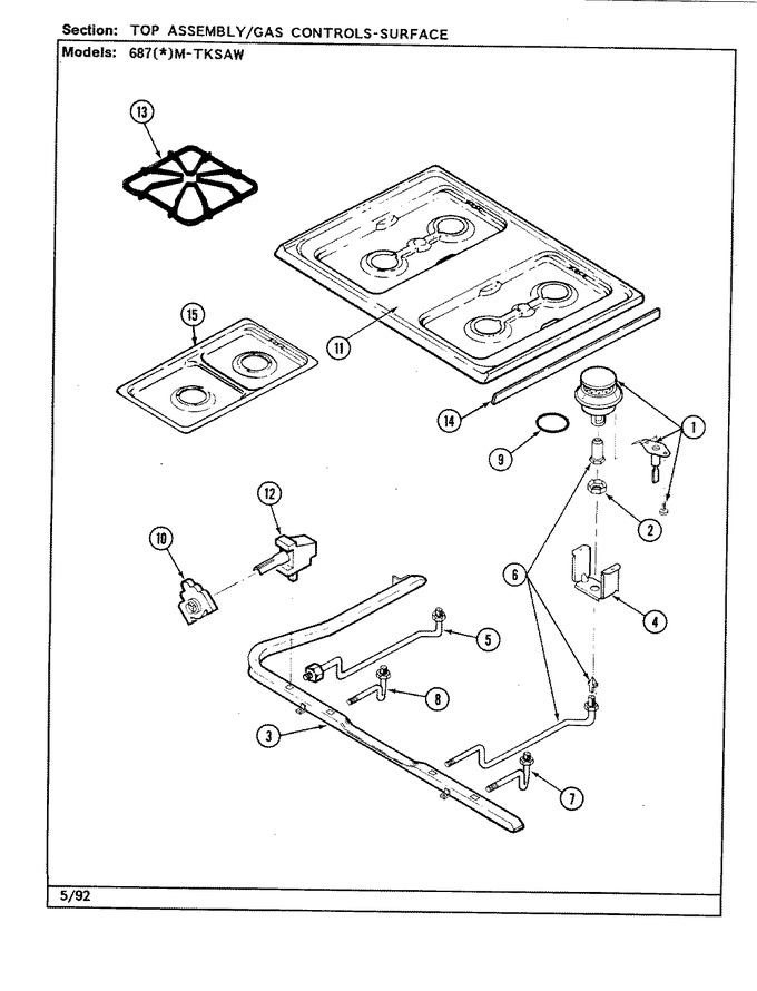 Diagram for 687WM-TKSAW