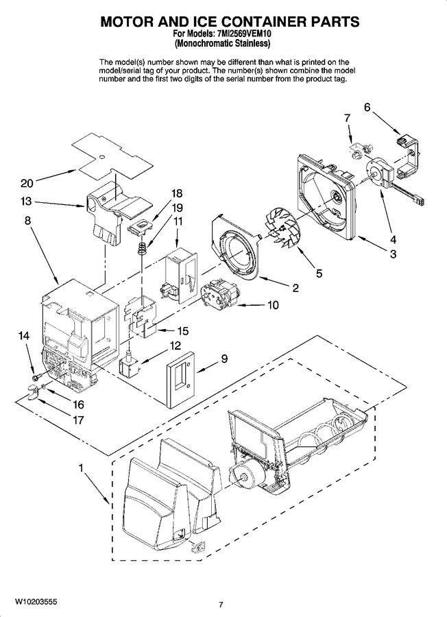 Diagram for 7MI2569VEM10