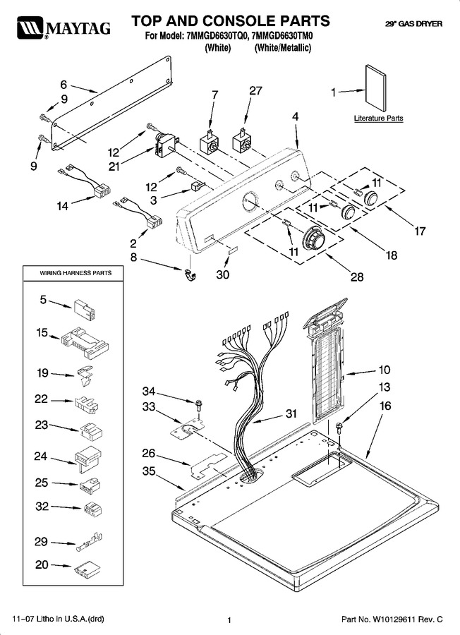 Diagram for 7MMGD6630TM0