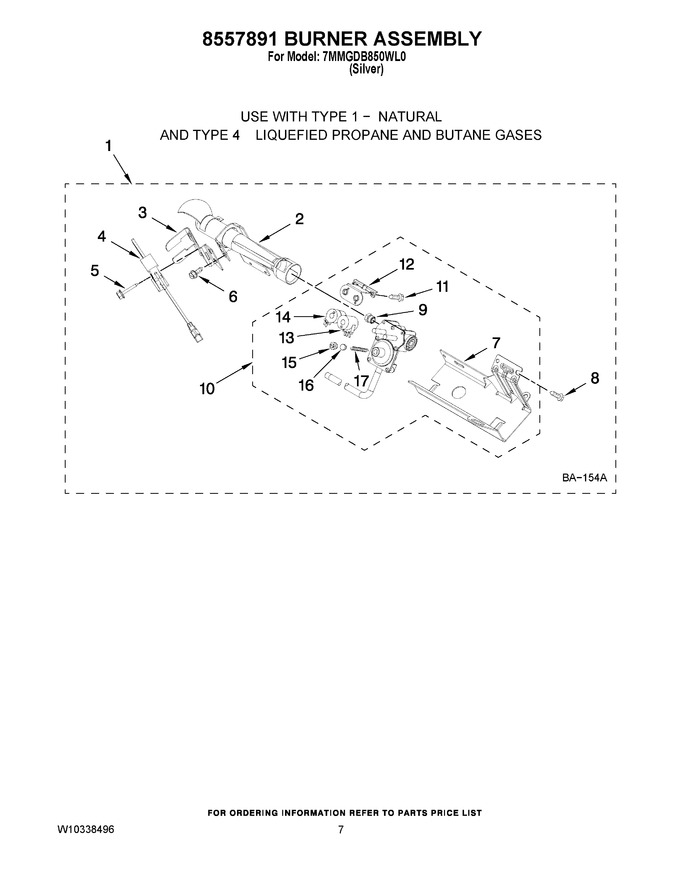 Diagram for 7MMGDB850WL0