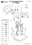 Diagram for 01 - Top And Console Parts