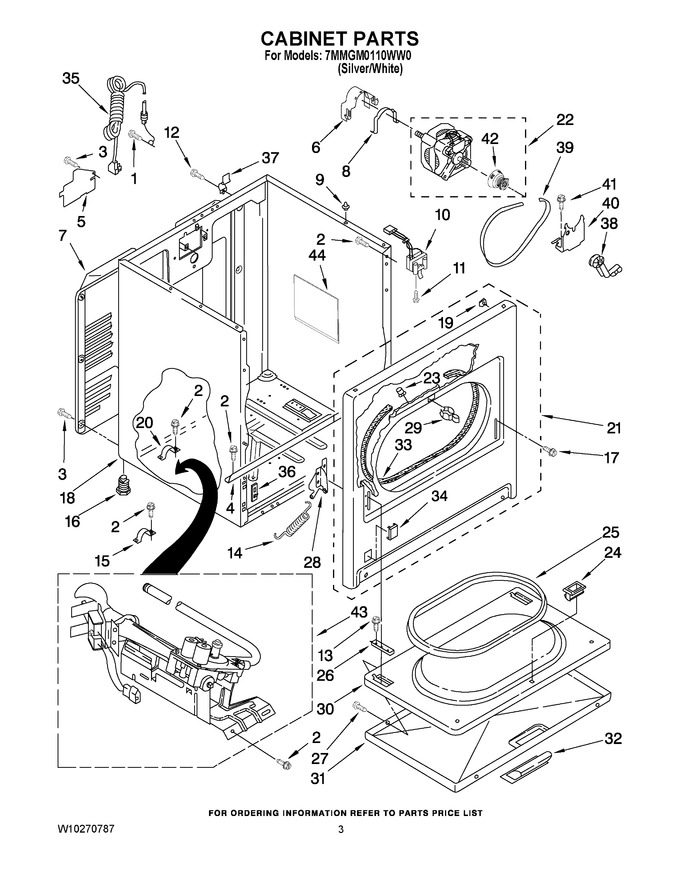 Diagram for 7MMGM0110WW0