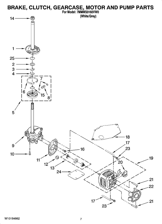 Diagram for 7MMMS0160VW0