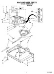 Diagram for 05 - Machine Base Parts