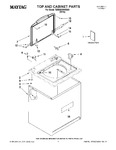 Diagram for 01 - Top And Cabinet Parts