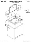 Diagram for 01 - Top And Cabinet Parts