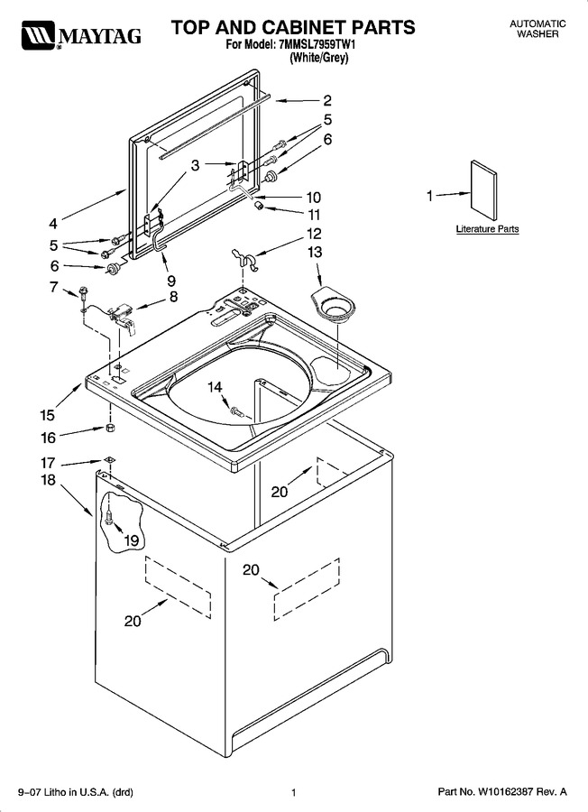 Diagram for 7MMSL7959TW1