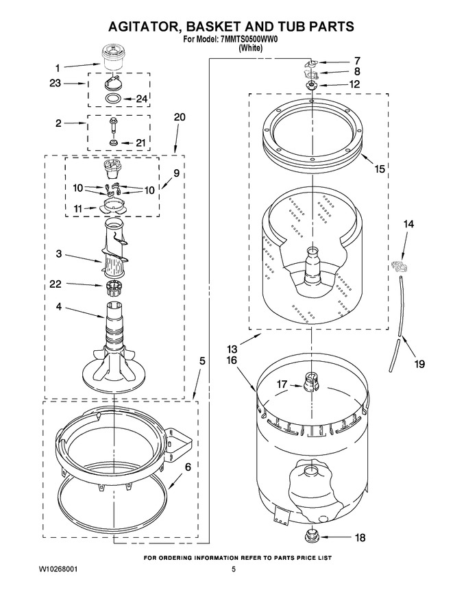 Diagram for 7MMTS0500WW0