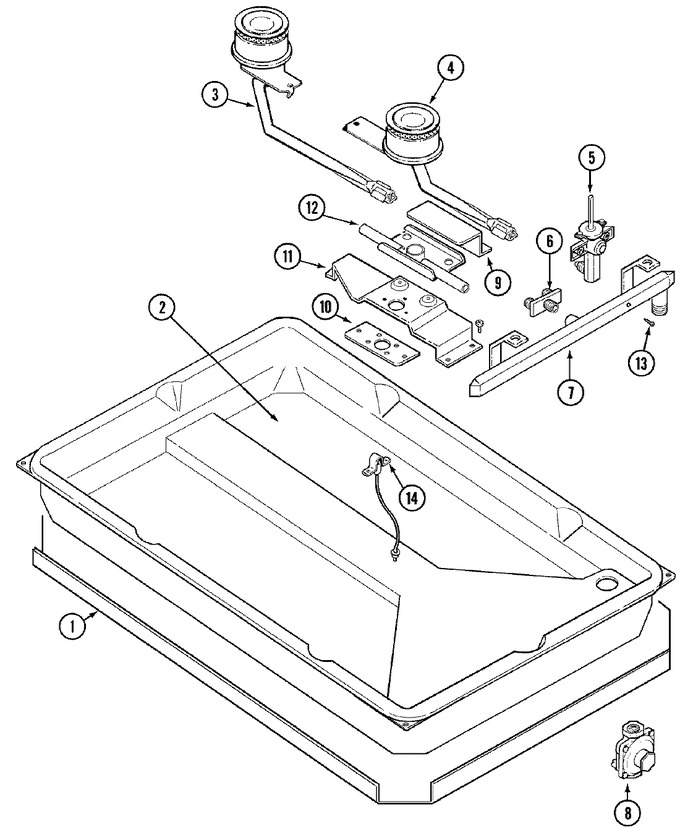 Diagram for D8210PW-L