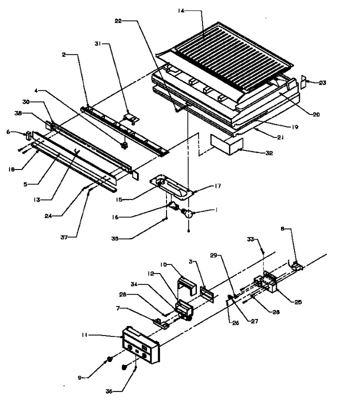 Diagram for 85165 (BOM: P1117113W E)
