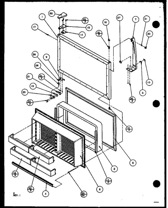 Diagram for 85861W (BOM: P1117301W W)