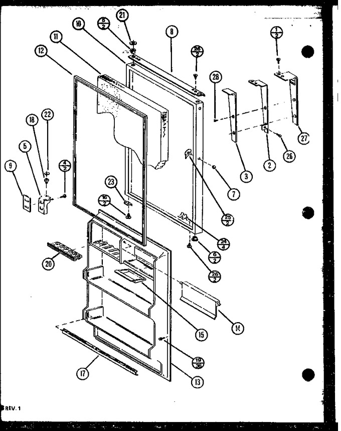 Diagram for 85871 (BOM: P1106118W)