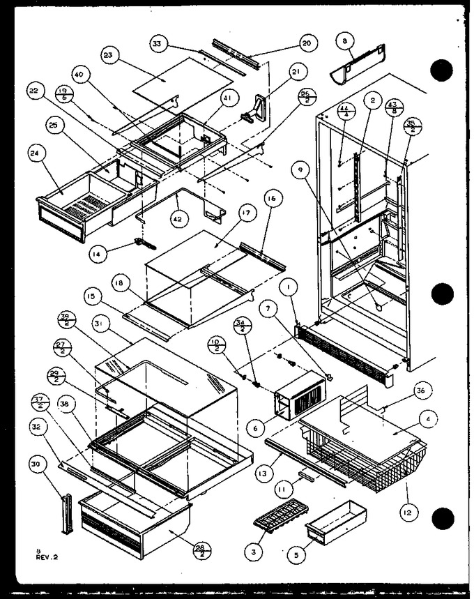 Diagram for 86061W (BOM: P1125505W W)
