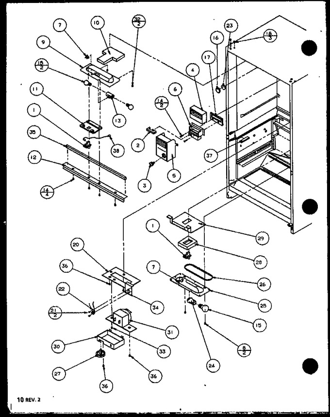 Diagram for 86065 (BOM: P1125514W E)