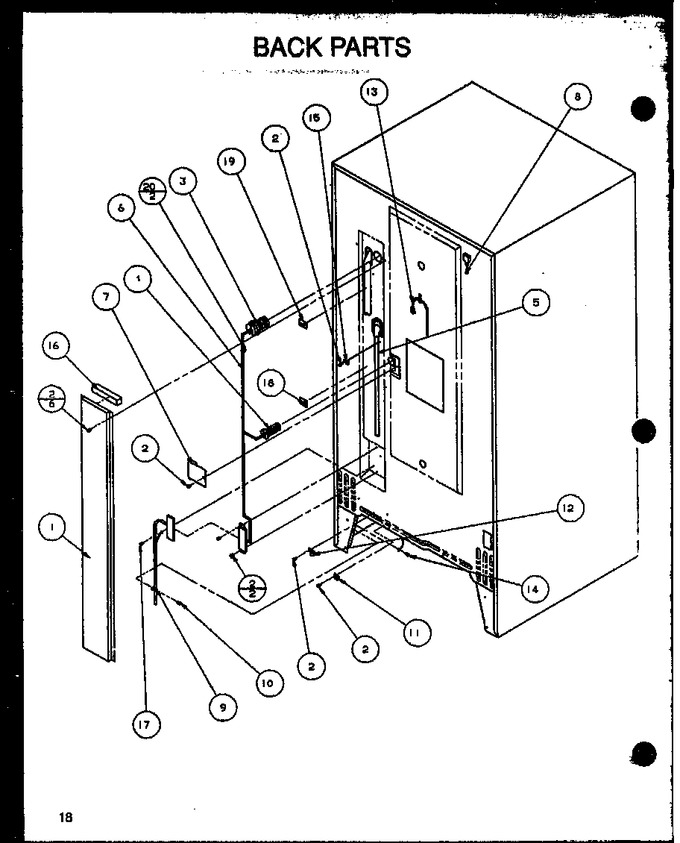 Diagram for 86855 (BOM: P1116907W E)