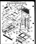 Diagram for 08 - Shelves & Interior Parts
