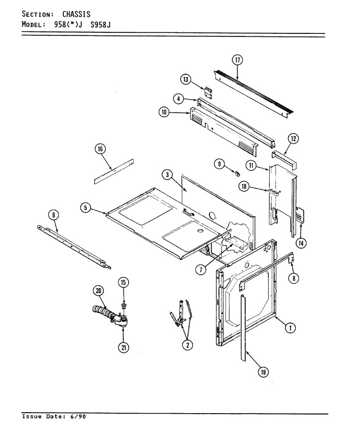 Diagram for 958WJ-ZW