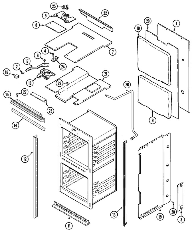 Diagram for 9825XUB