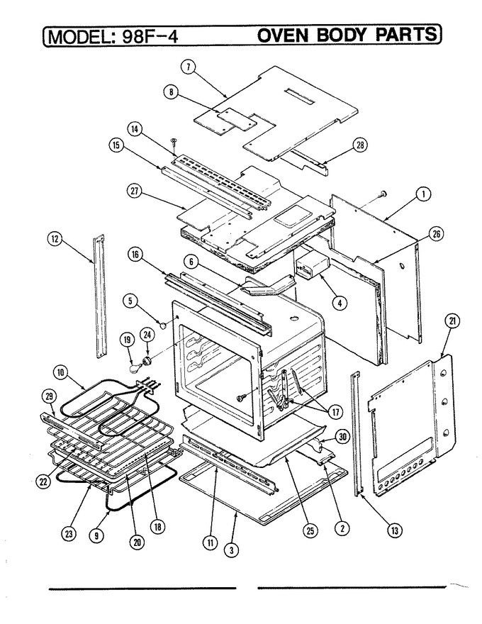 Diagram for 98FA-4CX