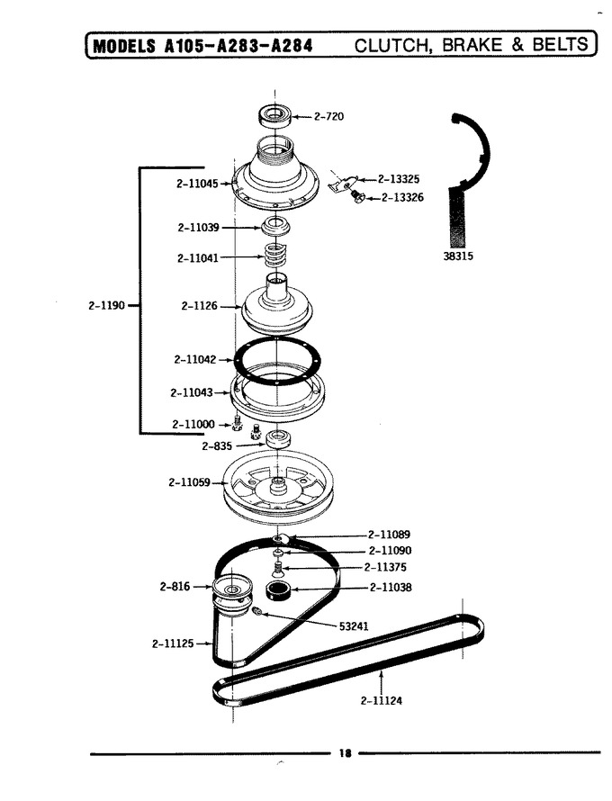 Diagram for LA105