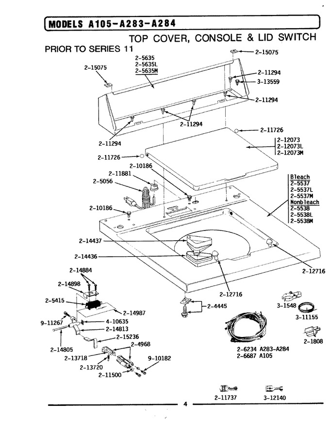 Diagram for LA105