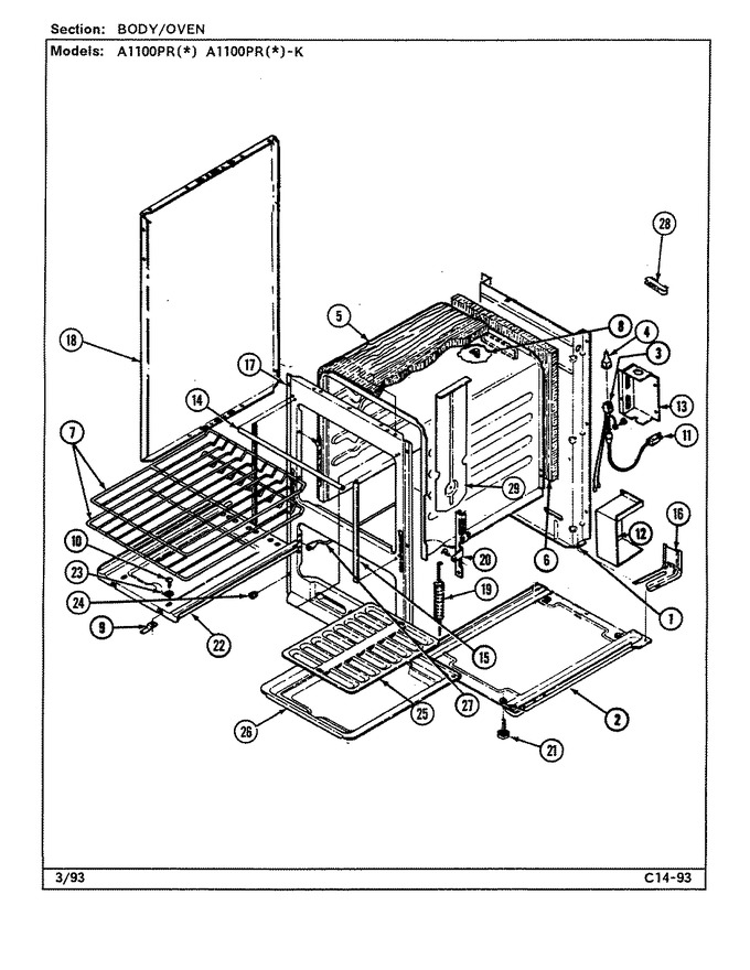 Diagram for A1100PRA