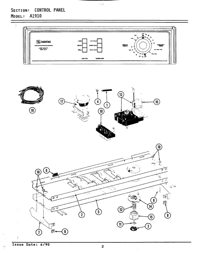 Diagram for LA1910