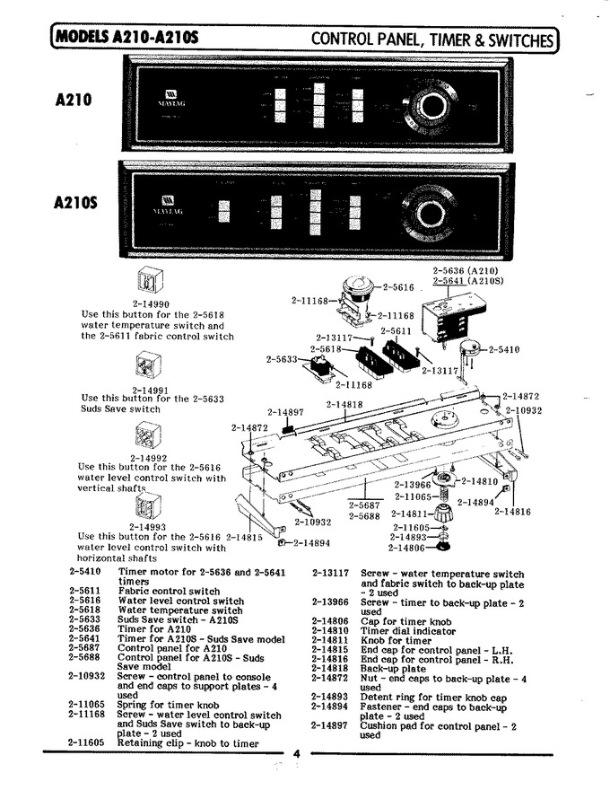 Diagram for LA210S