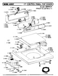 Diagram for 01 - Control Panel, Top Cvr & Lid Swtch (00)