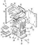 Diagram for 01 - Body/oven
