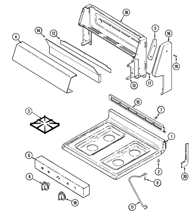 Diagram for CRGA250AAW