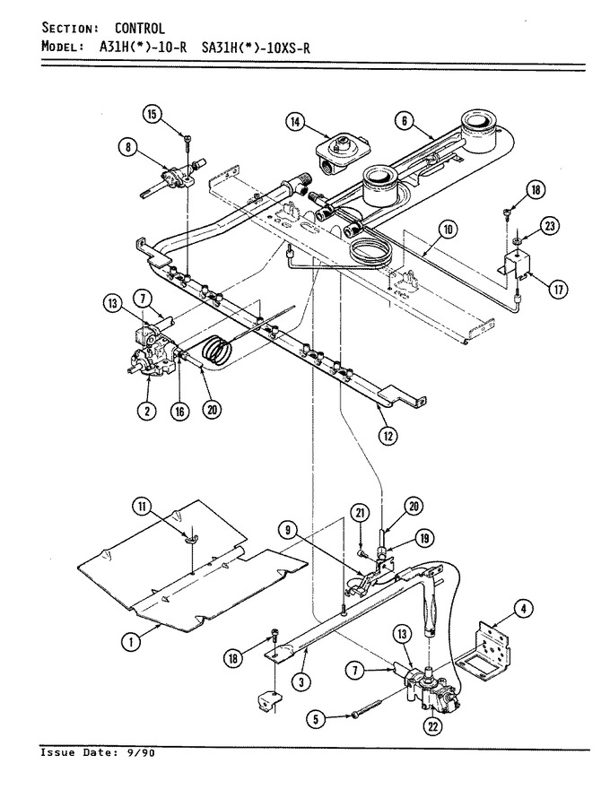 Diagram for SA31HW-10XS-R