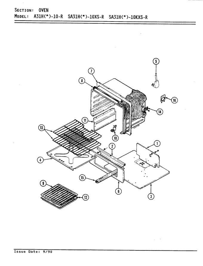 Diagram for SA31HW-10XS-R
