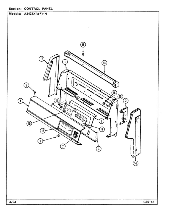 Diagram for A3478XRW-N