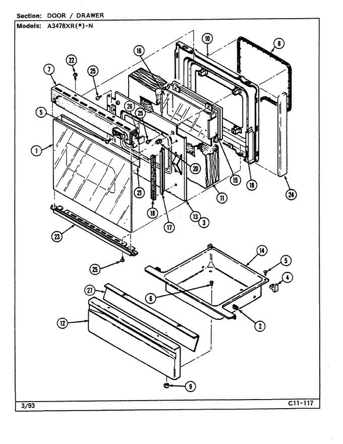 Diagram for A3478XRW-N