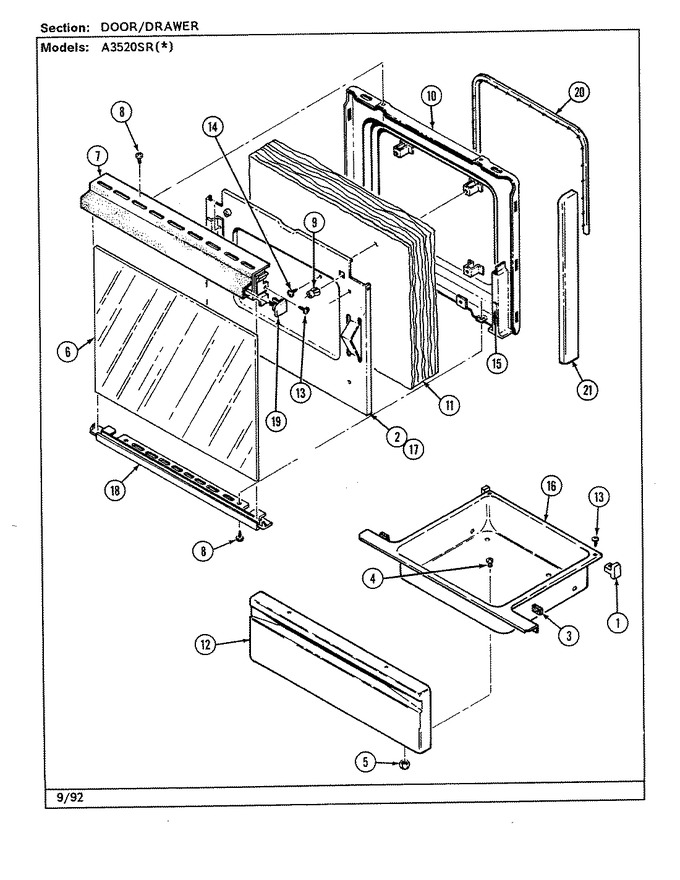Diagram for A3520SRA