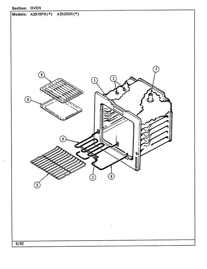 Diagram for A3520SRA