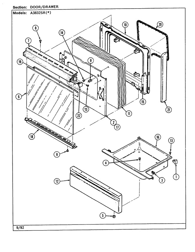 Diagram for A3832SRA