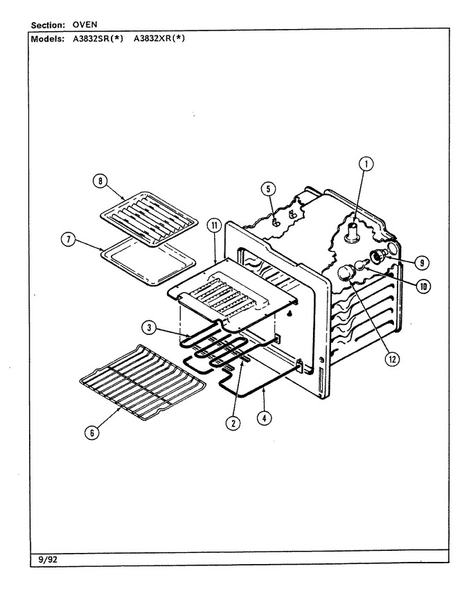 Diagram for A3832SRA