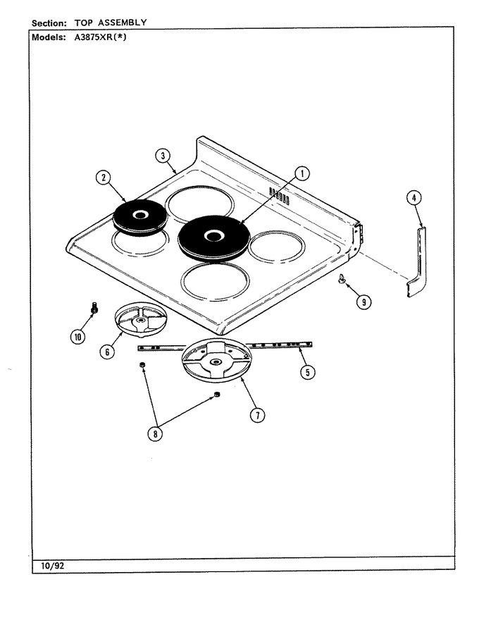 Diagram for A3875XRA