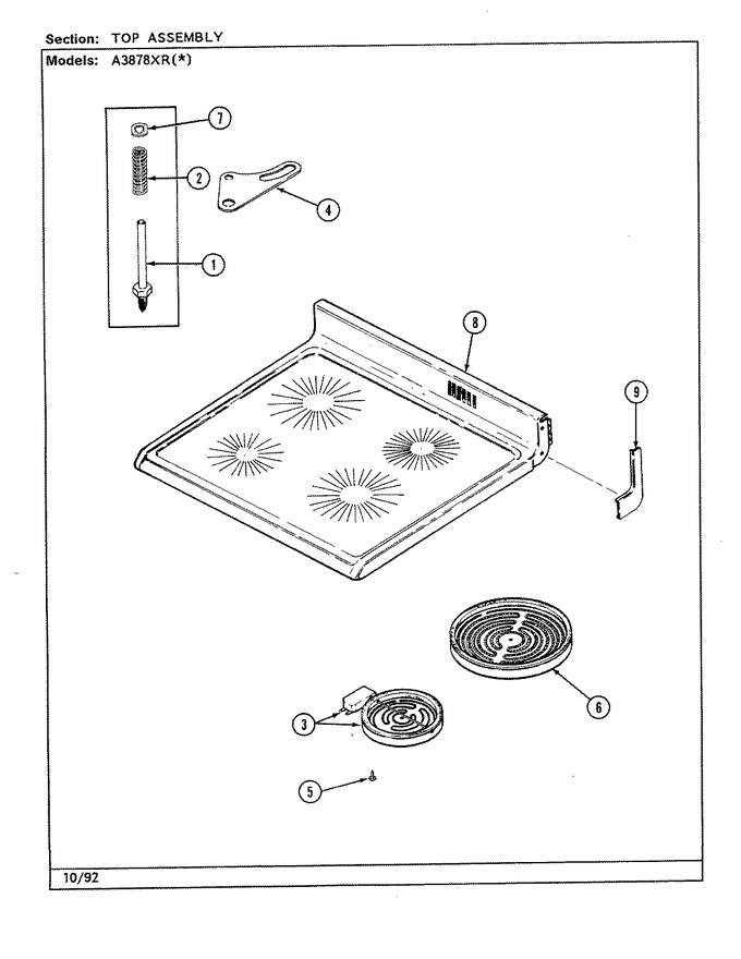 Diagram for A3878XRW