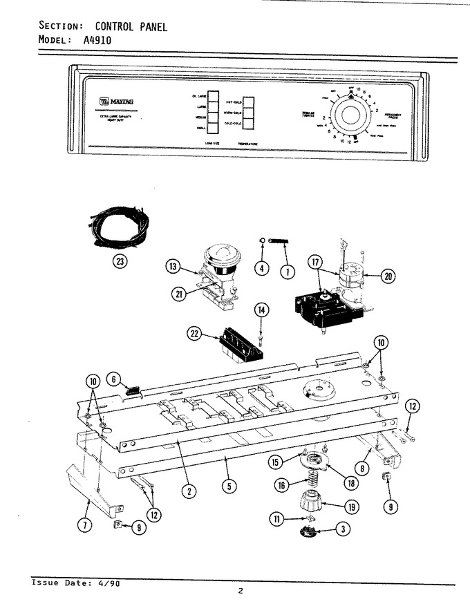 Diagram for LA4910