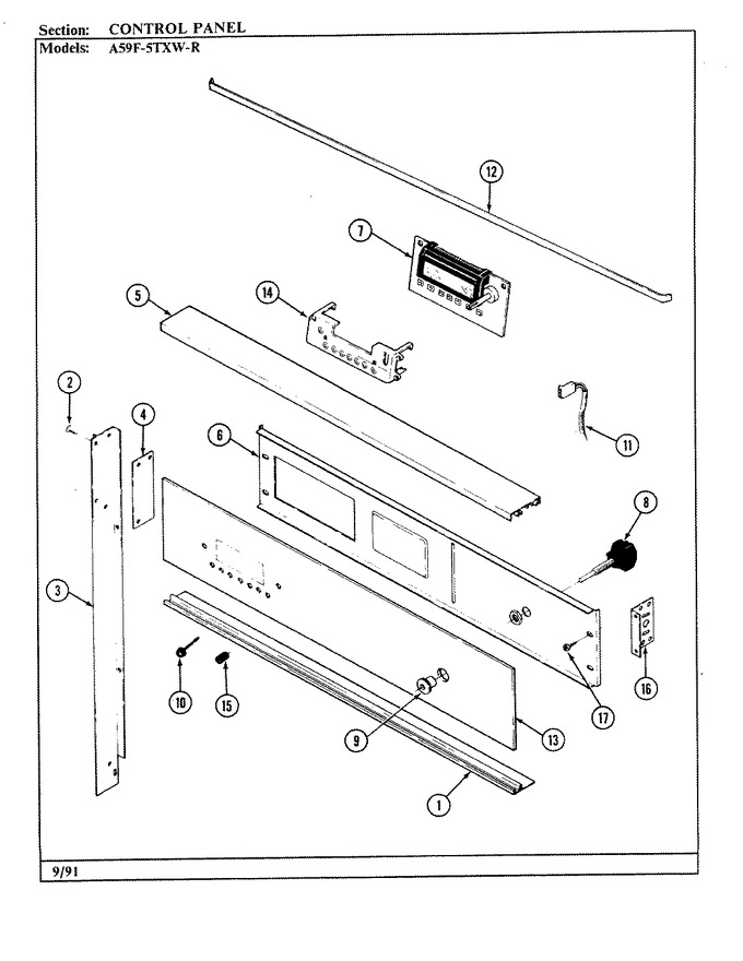 Diagram for A59F-5TXW-R