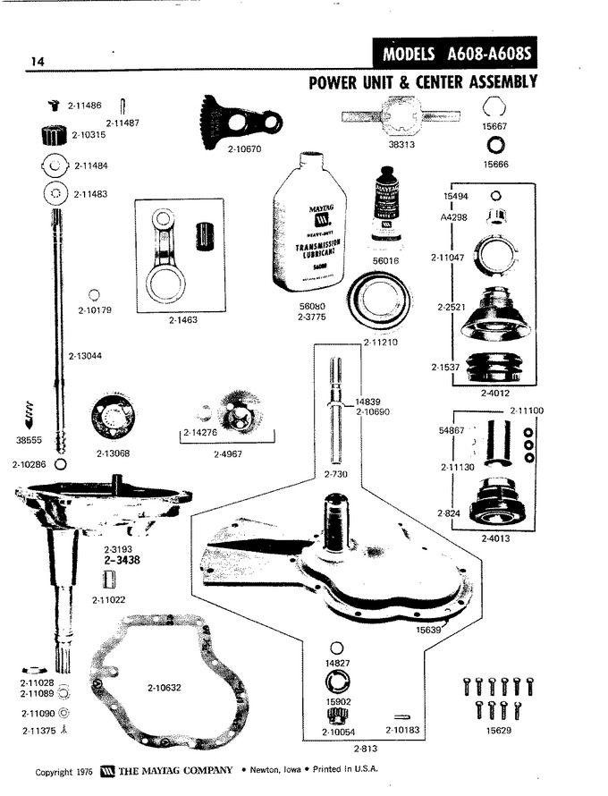 Diagram for GA608S